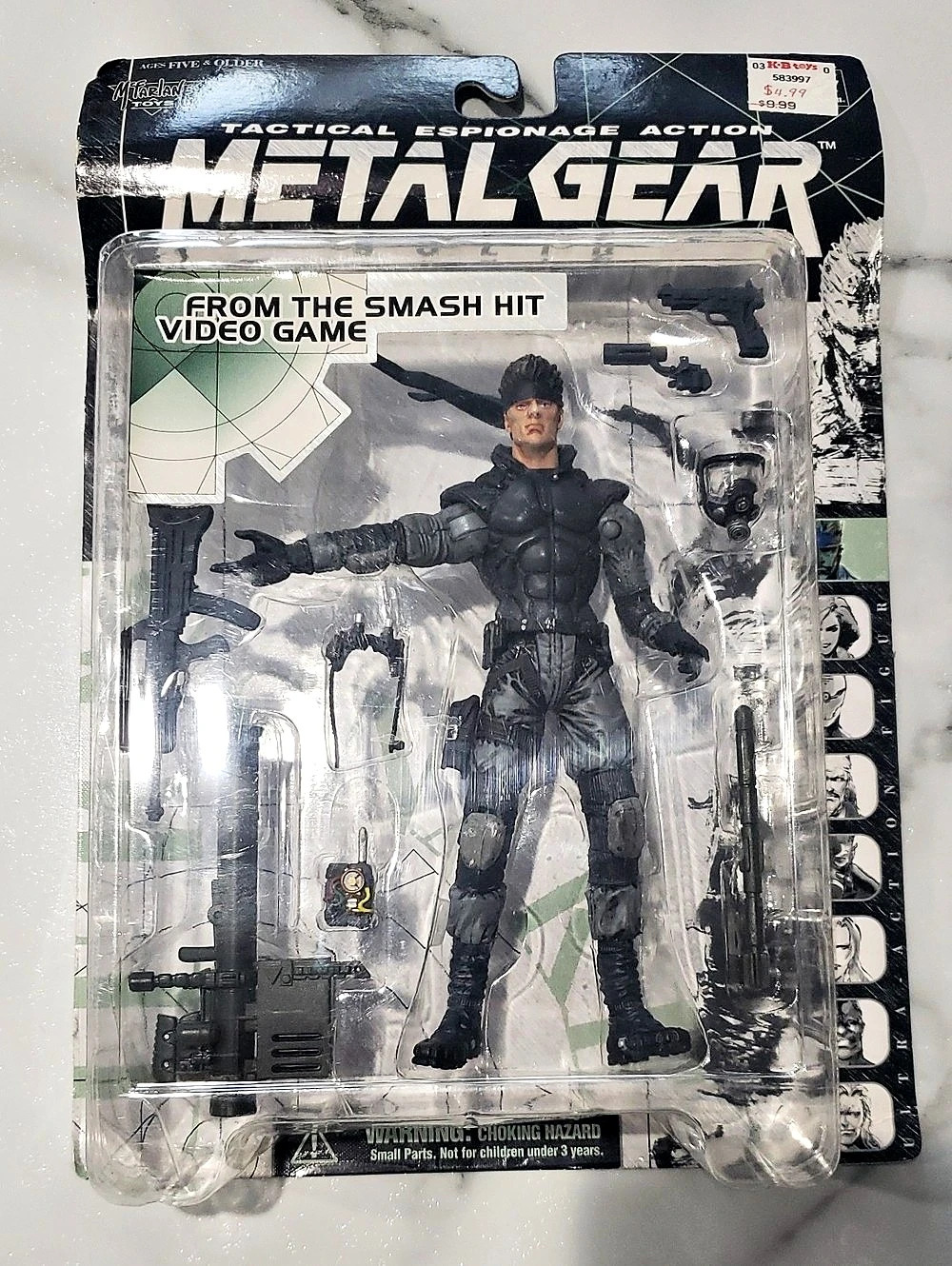 McFarlane Toys Metal Gear Solid Snake Action Figure